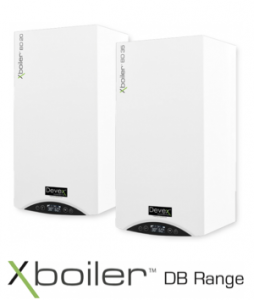 boiler-with-box Devex Xboiler DB Range wall-mounted hydronic gas boiler units