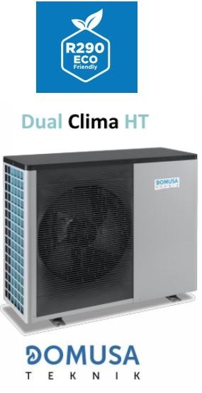 domusa-clima-ht Domusa Teknik Dual Clima HT R290 eco-friendly heat pump unit
