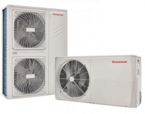 magis-m Immergas Magis M heat pump units in two sizes